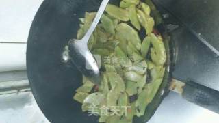 炝炒莴笋的做法步骤：4