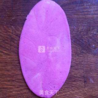 火龙果南瓜小花酥的做法步骤：6
