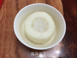蜂蜜雪梨燕窝的做法步骤：3