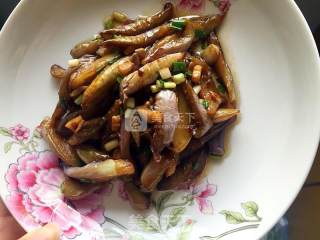 素炒茄子的做法步骤：8