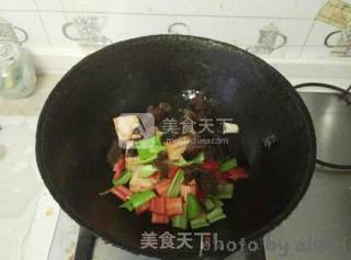 孜然鱼豆腐的做法步骤：6