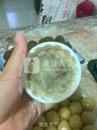 绿豆沙月饼的做法步骤：12