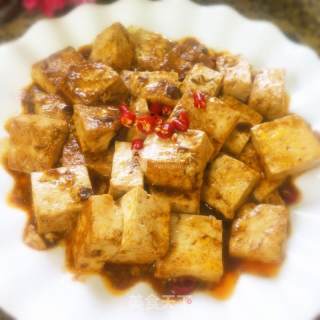 酱香麻辣豆腐的做法步骤：6