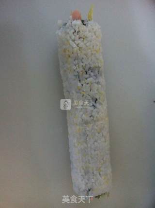 紫菜包饭 反包的做法步骤：4