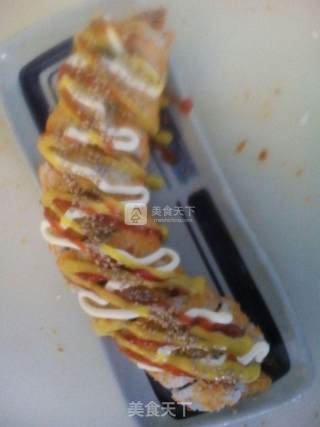 紫菜包饭 反包的做法步骤：7