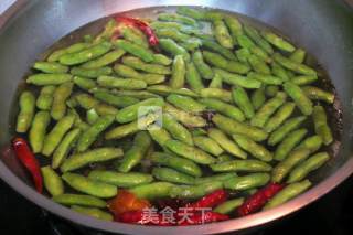 经典小食--五香毛豆的做法步骤：3