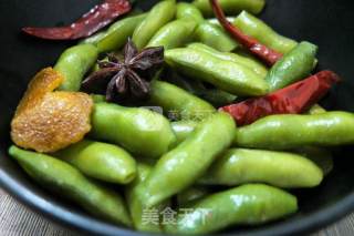经典小食--五香毛豆的做法步骤：6