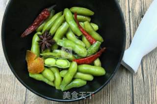 经典小食--五香毛豆的做法步骤：7