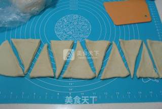 牛角小面包的做法步骤：7