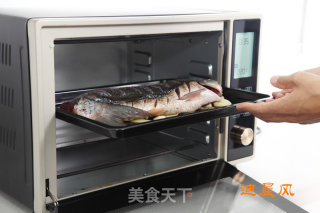 《家庭烤箱版》麻辣酸豆角烤鱼的做法步骤：6