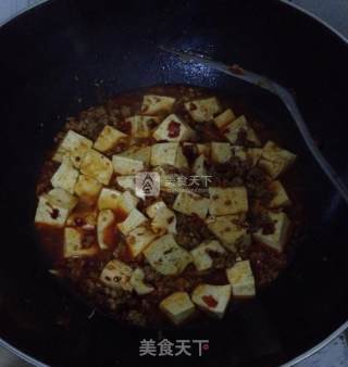 简易麻婆豆腐的做法步骤：10