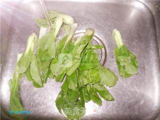 水煮小唐菜的做法步骤：3