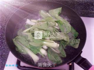 水煮小唐菜的做法步骤：7