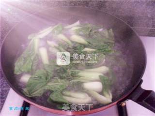 水煮小唐菜的做法步骤：8