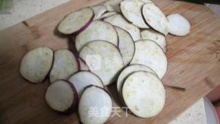 紫茄蛋饼的做法步骤：4