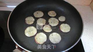 紫茄蛋饼的做法步骤：6
