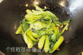 蒜香青菜的做法步骤：6
