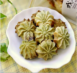 抹茶曲奇--精致下午茶，怎能少得了她的做法步骤：4