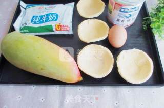 芒果蛋挞的做法步骤：1