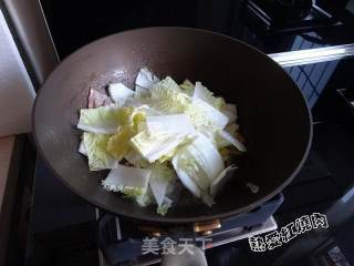 培根炒娃娃菜的做法步骤：5