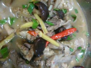 小鸡炖香菇的做法步骤：10