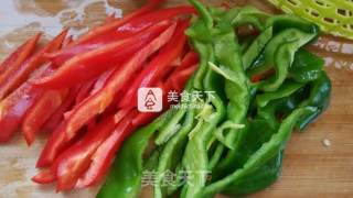 炒三鲜素面筋的做法步骤：4
