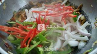 炒三鲜素面筋的做法步骤：13