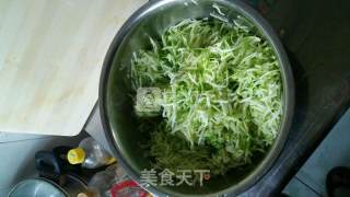 西葫芦锅塌子的做法步骤：4