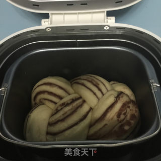 手工整形红豆吐司的做法步骤：16