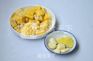 玉米三杯鸡的做法步骤：3