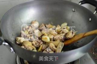 玉米三杯鸡的做法步骤：6