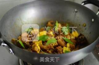 玉米三杯鸡的做法步骤：11