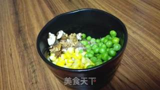 桂花鸡肉南瓜盅的做法步骤：4