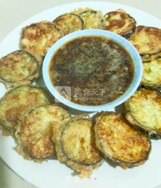 鸭蛋茄饼的做法步骤：1
