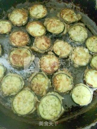 鸭蛋茄饼的做法步骤：14