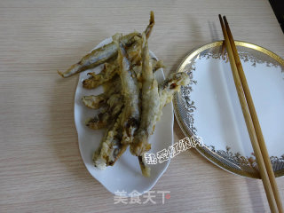 炸多春鱼的做法步骤：7