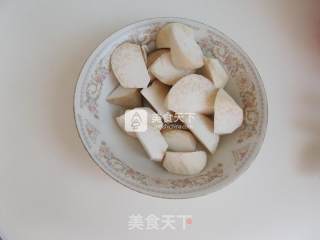 白萝卜杏鲍菇腔骨汤的做法步骤：8