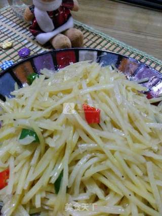 酸辣土豆丝的做法步骤：7