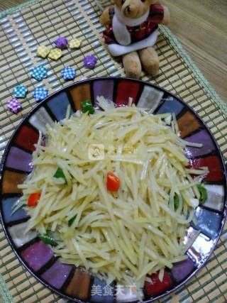 酸辣土豆丝的做法步骤：8
