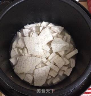 芋头炒饭的做法步骤：1