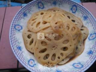 老醋脆藕片的做法步骤：6