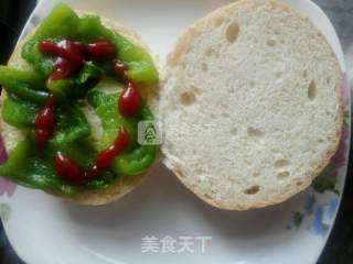 汉堡（专治不吃菜的熊孩子）的做法步骤：6