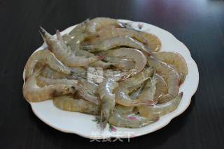 白灼虾的做法步骤：2
