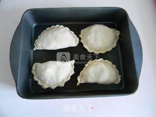 烤韭菜盒子的做法步骤：5
