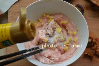 香菇酿肉的做法步骤：4