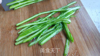 香炒仙人掌的做法步骤：4