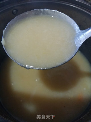 宝宝辅食—奶香红薯米糊的做法步骤：7