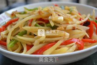 酸辣土豆丝的做法步骤：7