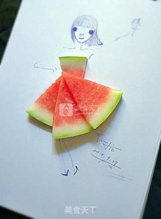 西瓜少女的做法步骤：6