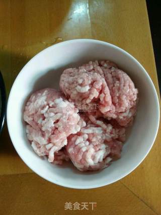 水面筋塞肉的做法步骤：2